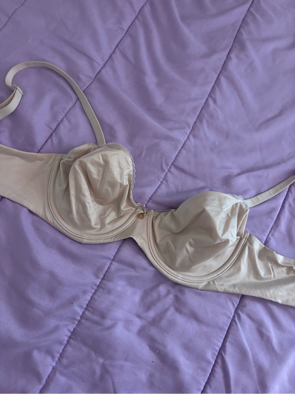 Victoria's Secret Light Beige Underwire Balconette Bra